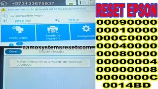 🖨️ Reset Service Support  tool how to fix 00090000 00010000 error in T3170 T3170X  F570 F571 F573 🖨️