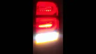 Фонари Нива (тип: Range Rover) светодиодные. Серые.