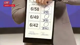[LIVE] PCSO 9:00 PM Lotto Draw - March 11, 2025