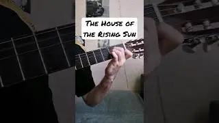 The House of the Rising Sun, chords ♥️