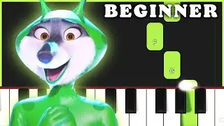 Could Have Been Me - Sing 2 (Halsey) | BEGINNER PIANO TUTORIAL
