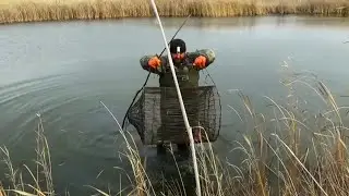 Последняя мордушка- корчага нам показала где вся рыба!