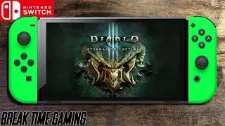 Diablo 3 Reaper of Souls - Nintendo Switch OLED Gameplay