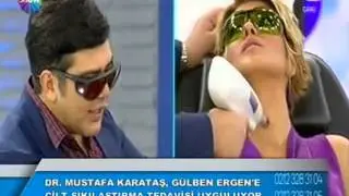 Dr. Mustafa Karataş, Gülben Ergen'e Canlı Yayında Clearlift Uyguladı