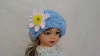 How to knit a hat for girls