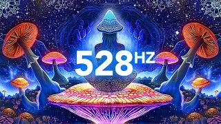 528 Hz FULL BODY HEALING, Positive Energy Solar Plexus Chakra Music