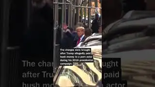 Former president Trump pleads not guilty to 34 criminal charges
