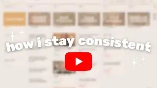 How to organize your content workflow for YouTube 📅✨ *AESTHETIC*