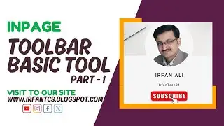 Inpage Tutorial - How to use Inpage tools in toolbar | Part 1 