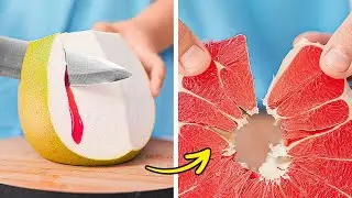 How to cut and peel dragon fruit, avocado and mango 🔪 Gadgets VS Hacks 🔝 