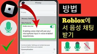 Roblox 음성 채팅을 활성화하는 방법(인증 2024 없음) Roblox에서 음성 채팅 활성화
