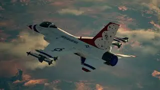 Thunderbird Falconer (F-16C MSL Build) | Ace Combat 7 Multiplayer