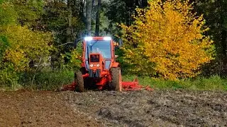 Jesień 2016 na Śląsku[Ogień z rury mtz do góry] Mtz-82 t 25