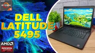 Огляд 💻 DELL Latitude 5495 - Недорогий ігровий ноутбук Ryzen 5 🎮 FPS TEST (GTAV WoT Dota2 Minecraft)