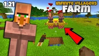How To Build Villager Farm in minecraft 1.21 | Easy Villager Breeder Farm in 2024