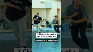 3 Characteristics of a GREAT Dance Teacher! ✨ #MissFunk #UCLAProfessor #DanceTeacher #VersaStyle