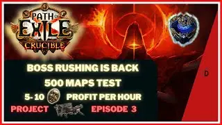 5-10 DIV PER HOUR - BOSS RUSHING+ PROJECT MAGEBLOOD EP. 3 -  Path of Exile 3.21 Crucible League