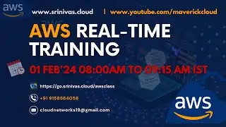Real-Time AWS SysOps Administrator & Architect with Terraform training | 1 FEB 24 | 8 - 9:15 AM IST
