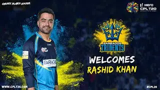 CPL DRAFT | RASHID KAHN BARBADOS TRIDENTS | 