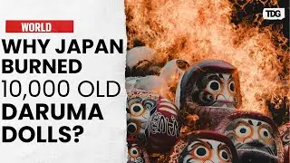 Takasaki Ritual Burns 10,000 Daruma Dolls, Honoring Japanese Tradition and Buddhist Heritage