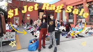 COME THRIFT WITH ME 2021 // Spending $10 at Jet Rag!!!