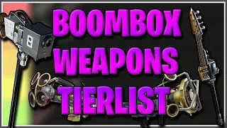 RANKING ALL BOOMBOX WEAPONS IN SAVE THE WORLD!