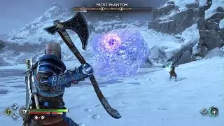 GOD OF WAR RAGNAROK - MIDGARD FROST PHANTOM BOSS FIGHT - [PS5 4K HDR] - No Commentary.