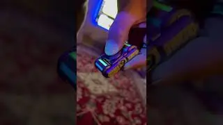 Glowing fidget spinner