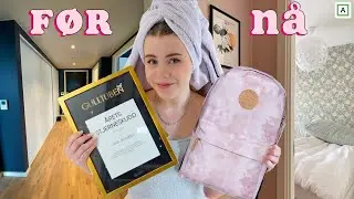 FlytteVlogg 7! Maler Gangen Rosa & Deler Nyhet