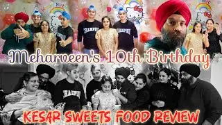 Meharveen's 10th Birthday at Kesar Sweets Restaurant #foodie #party #viralvideo #yummy #food #canada