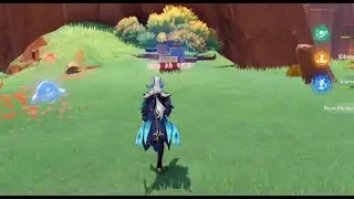 Genshin Impact: Extract color puzzle on the South of 