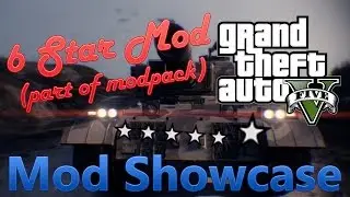 GTA 5 Mod Showcase: 6 STAR MOD! | City TANKS