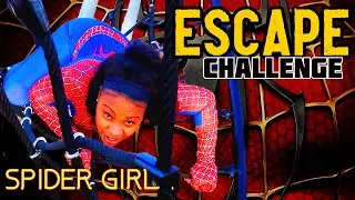 Spider girl Escape Challenge | GABZNKEYZ