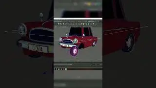 Car Rigging Autodesk Maya || Subscribe WAVE3D to watch the full tutorial. 