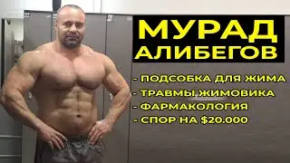 МУРАД АЛИБЕГОВ / ПОДСОБКА, ТРАВМЫ ЖИМОВИКА, ФАРМА, СПОР НА $20.000