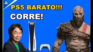 CORRE!!! PS5 MAIS BARATO
