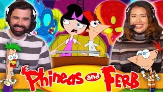 We Watched PHINEAS AND FERB EPISODE 9 AND 10 For the FIRST TIME!! ONE GOOD SCARE OUGHT TO DO IT