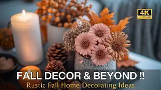 Fall Decorating Ideas for Rustic Home Interior: From Entryway, Living Room, Kitchen & Beyond!