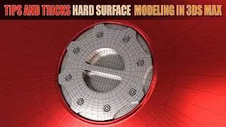 Topology Hard Surface: Correct topology of Modular Details Modeling In 3ds Max || N°_111
