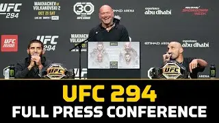 Full UFC 294 Press Conference | UFC 294 | MMA Fighting