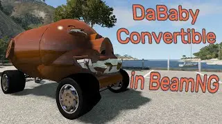 DaBaby Convertible in BeamNG.drive - LESS GO DaBaby Car