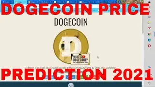 Dogecoin Price Prediction 2021 Dogecoin Future Price Analysis Dogecoin Crypto Bullrun Signal Alert