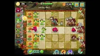 Plants vs. Zombies 2 - Lost City - Day 2 Walkthrough