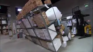 Michael Knocks Over Warehouse Shelves | The Office (US)