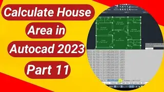 Design Your Dream House Plan in AutoCAD 2023 Tutorial Part 11