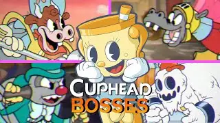 CUPHEAD - The Delicious Last Course - All Bosses (Ms. Chalice)