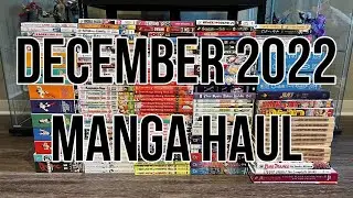 December 2022 Manga Haul - 130+ Volumes - Rightstuf Holiday Sales, Vacation Finds and More!