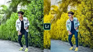 Lightroom Yellow Tone Photo Editing | Lightroom Photo Editing | Lightroom Background Colour Change