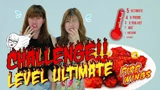 Richeese Fire Wings Challenge - Ria's Vlog #07