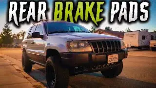 Changing Rear Brake Pads on my Jeep WJ Grand Cherokee.